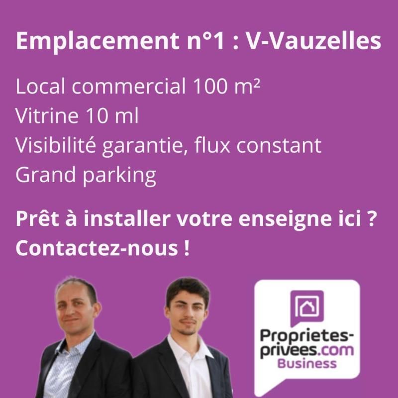VARENNES-VAUZELLES EMPLACEMENT N°1 - Local commercial 100 m², Varennes Vauzelles 1