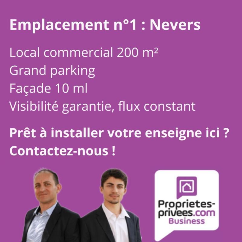NEVERS EMPLACEMENT N°1 - Local commercial 200 m2 à Nevers 1