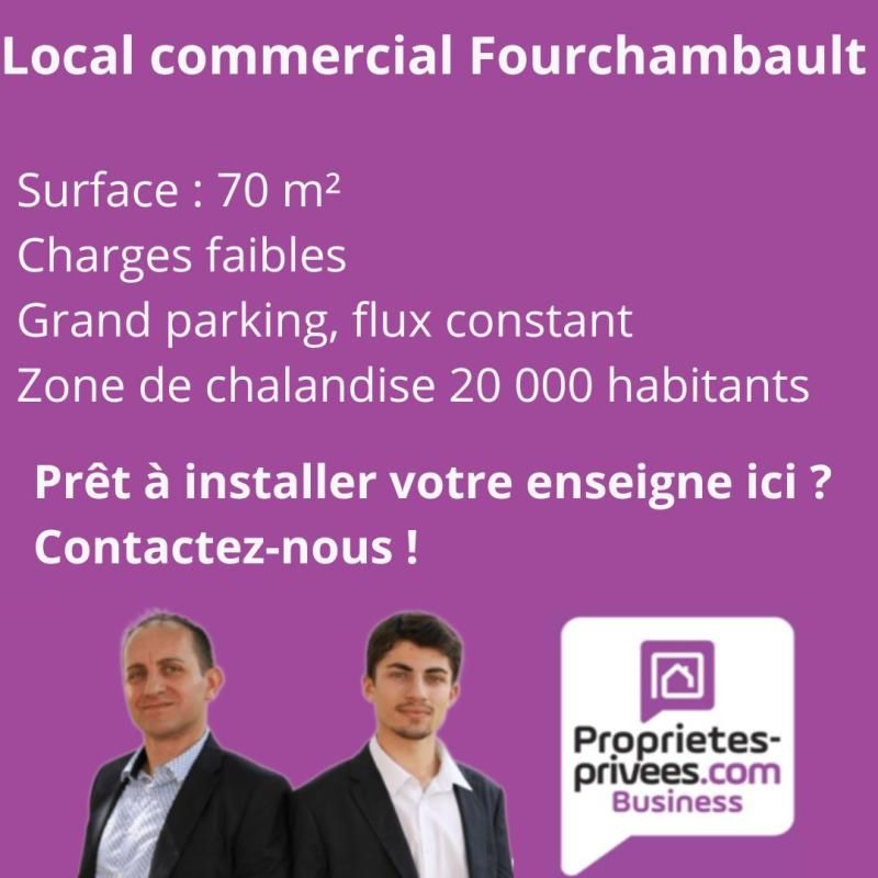 FOURCHAMBAULT - MURS COMMERCIAUX, Local commercial 70 m²
