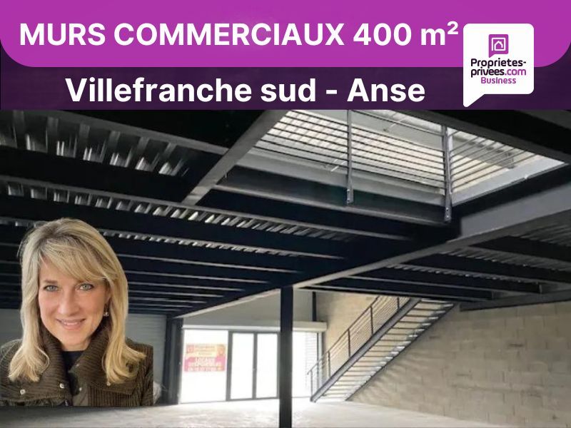 VILLEFRANCHE-SUR-SAONE Murs commerciaux libres de 400 m² - Zone commerciale Viadorée Anse 2