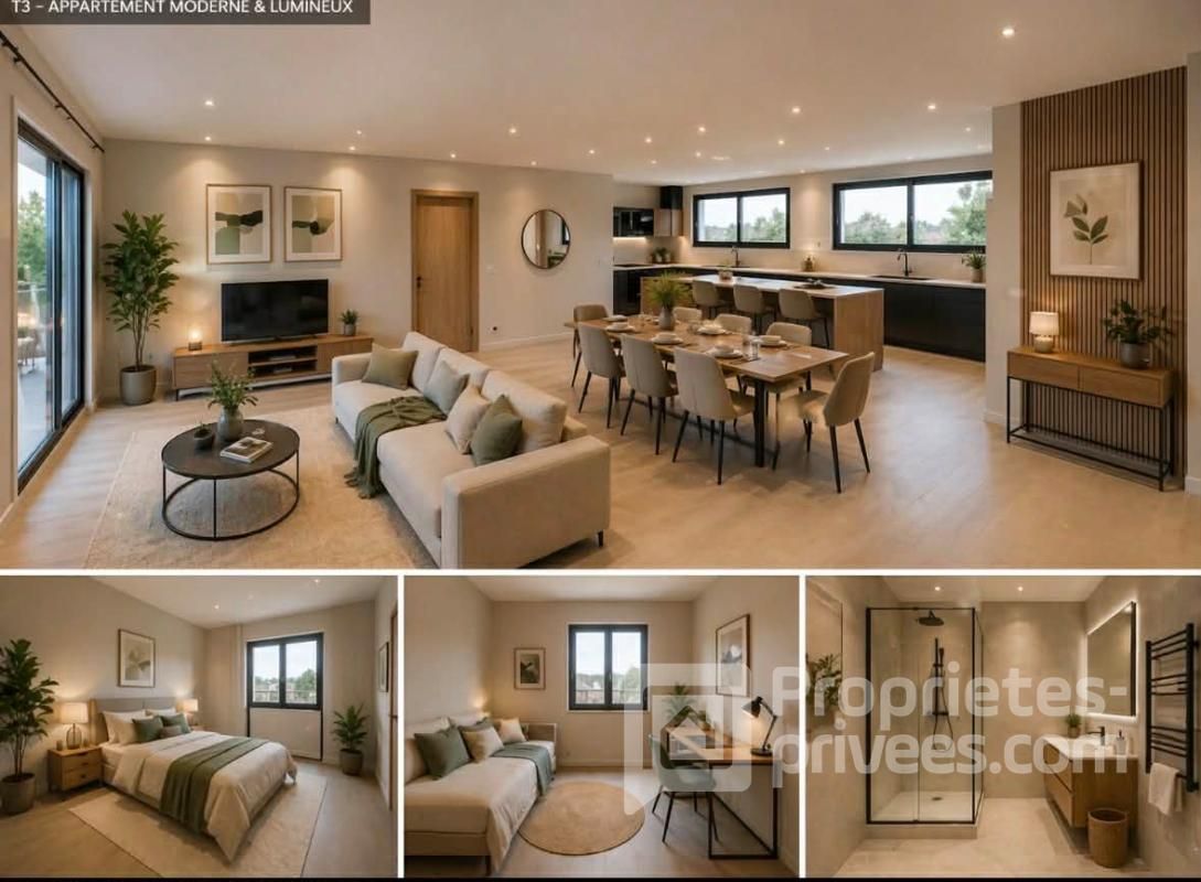 GROSSETO-PRUGNA Appartement de type T3 d'une superficie de 80 m² (modulable) 4