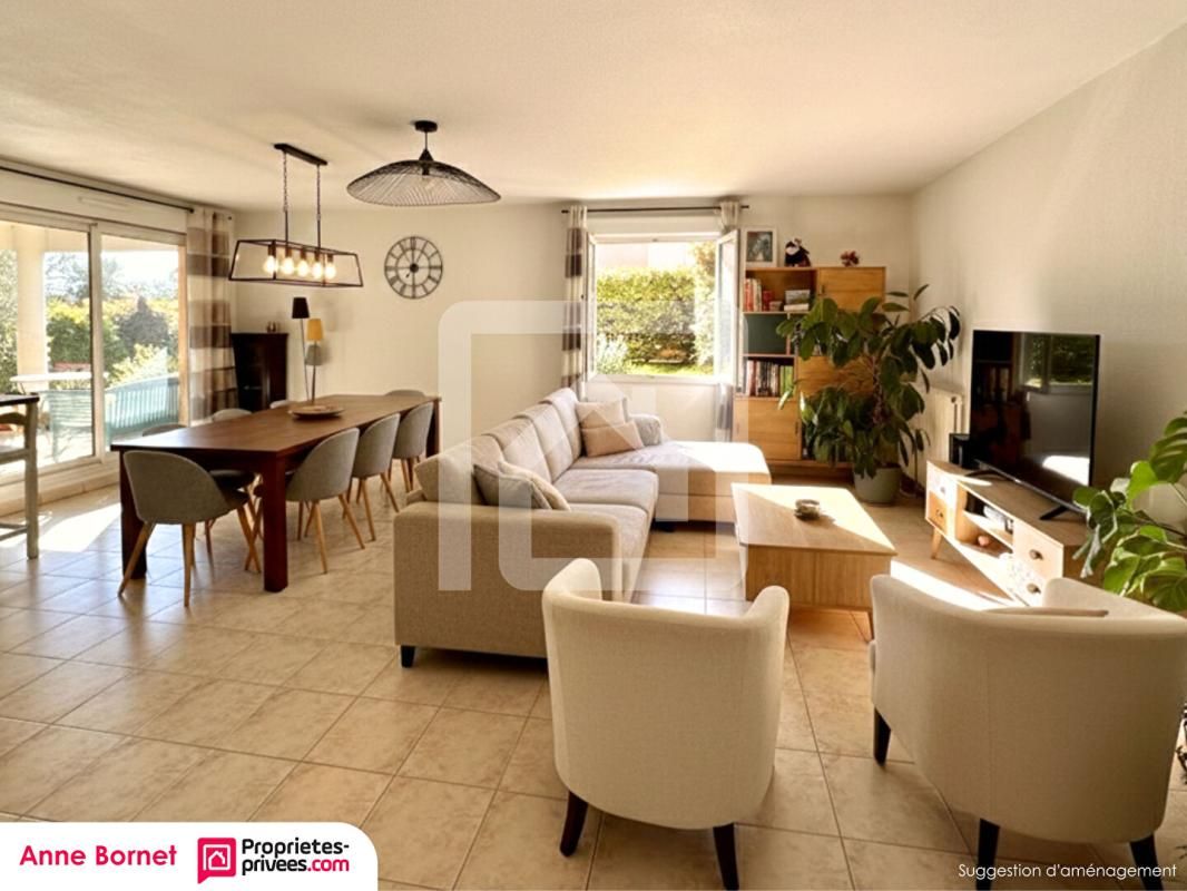 GRASSE Appartement 3 pièces en rez-de-jardin 70 m2, 2 parkings, piscines, tennis 1