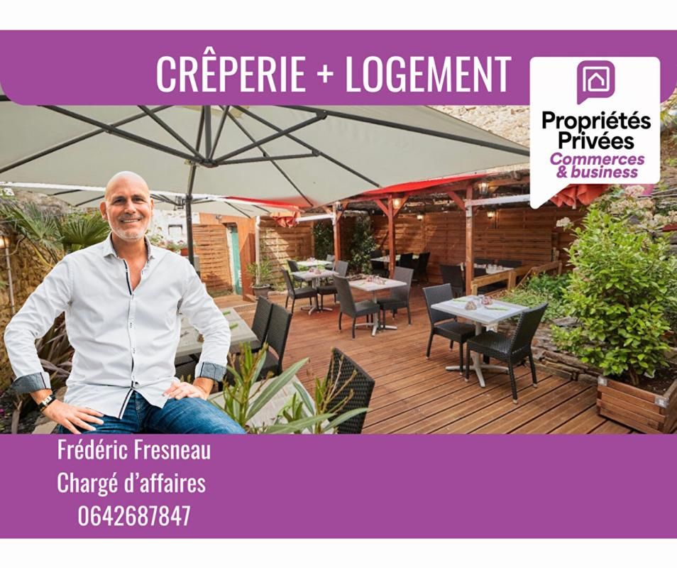 VANNES VANNES CENTRE - RESTAURANT, CRÊPERIE AVEC LOGEMENT - TERRASSE 2