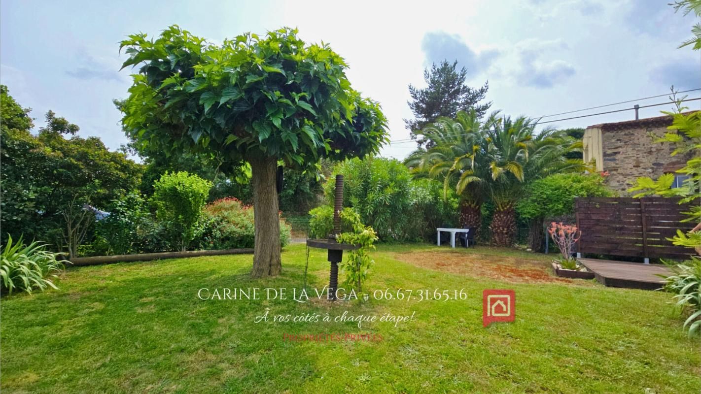 Maison en pierre 87 m2 avec garage, terrasse, jardin