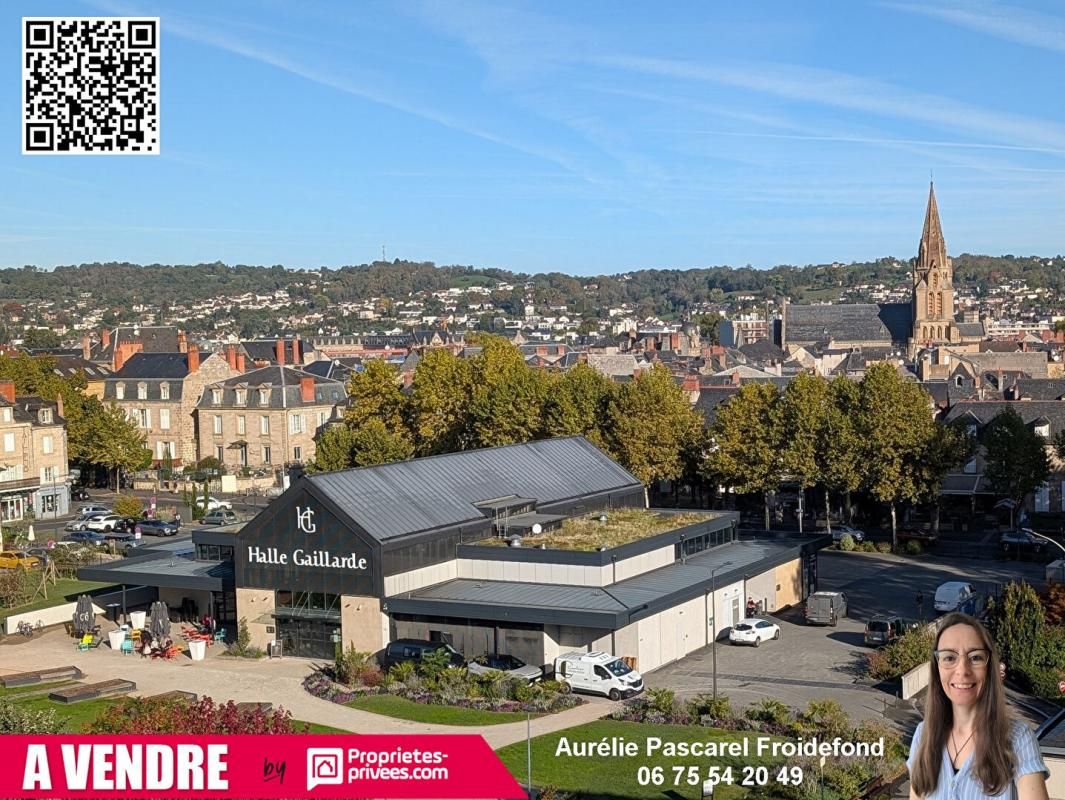 Apt T5 de standing - Dernier étage avec ascenseur - Brive hyper centre avec vue dégagée