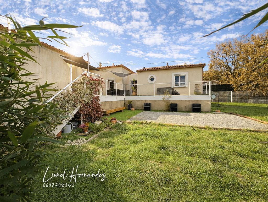 MONS (30340) Villa contemporaine d'architecte de plain-pied - 139 m² - Terrain 1385 m² - Garage double
