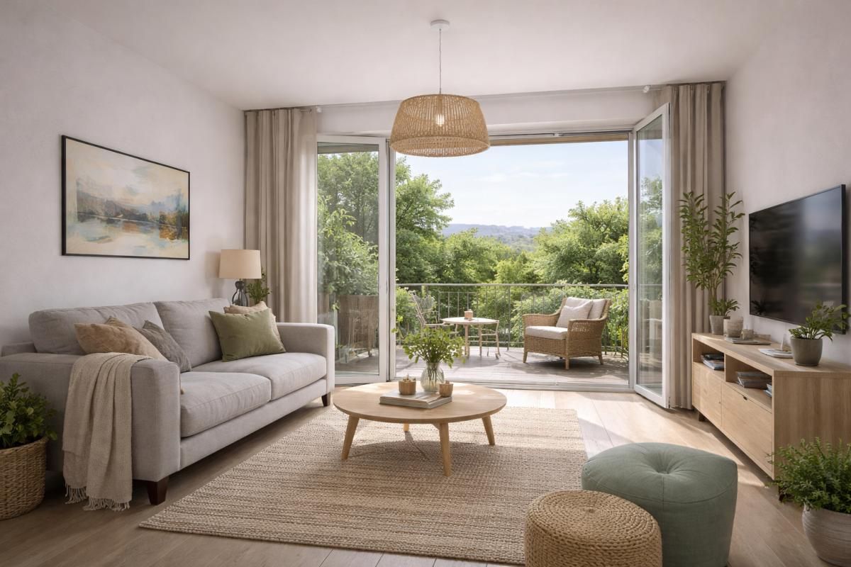 TRETS Trets 2 pièces en rez-de-jardin avec loggia 2