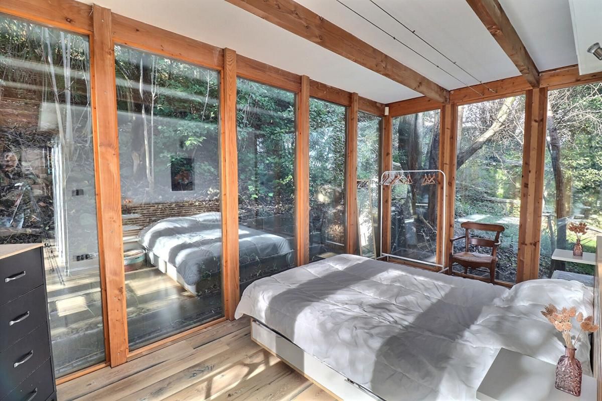 ALES Maison contemporaine ossature bois ? Écrin de verdure ? Centre-ville Alès ? Extension possible 4