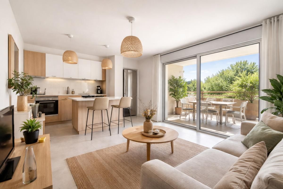 Aix-en-Provence Appartement 3 pièces avec terrasse et parking