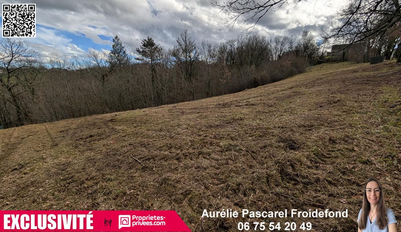 5 min Brive - Terrain CONSTRUCTIBLE poss. TOUT-A-L'EGOUT - 3150 m2 - 49 990 euros