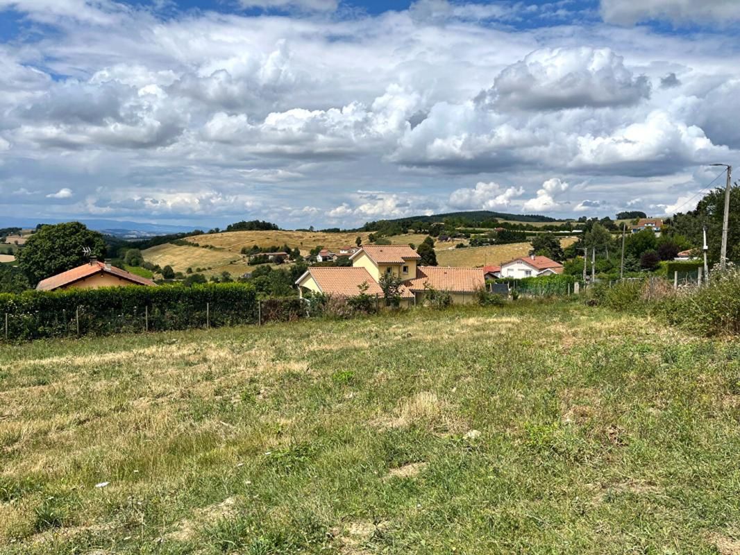 VIOLAY Terrain viabiilisé avec vue de 865 m² 1