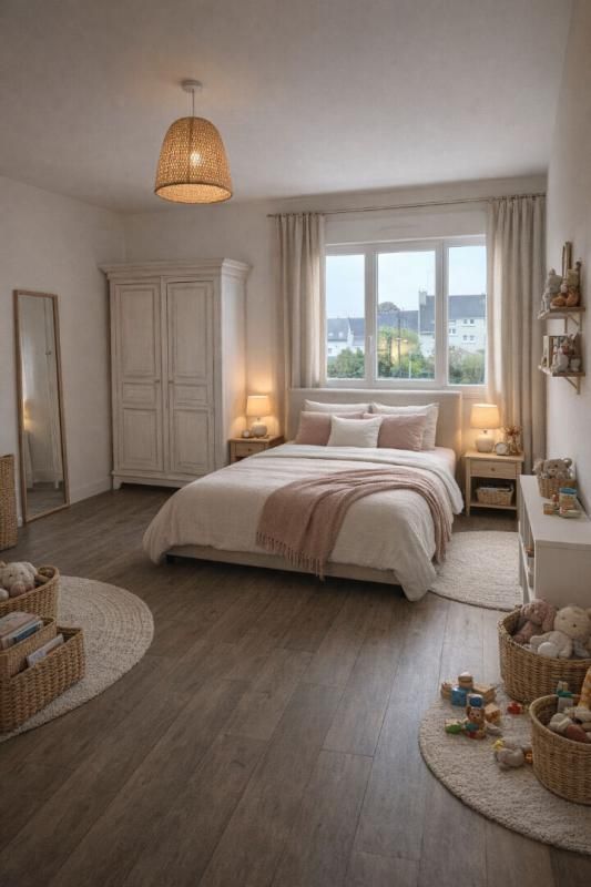 LANESTER Appartement T3 rénové avec garage, atelier et terrain à Lanester (Morbihan) 2