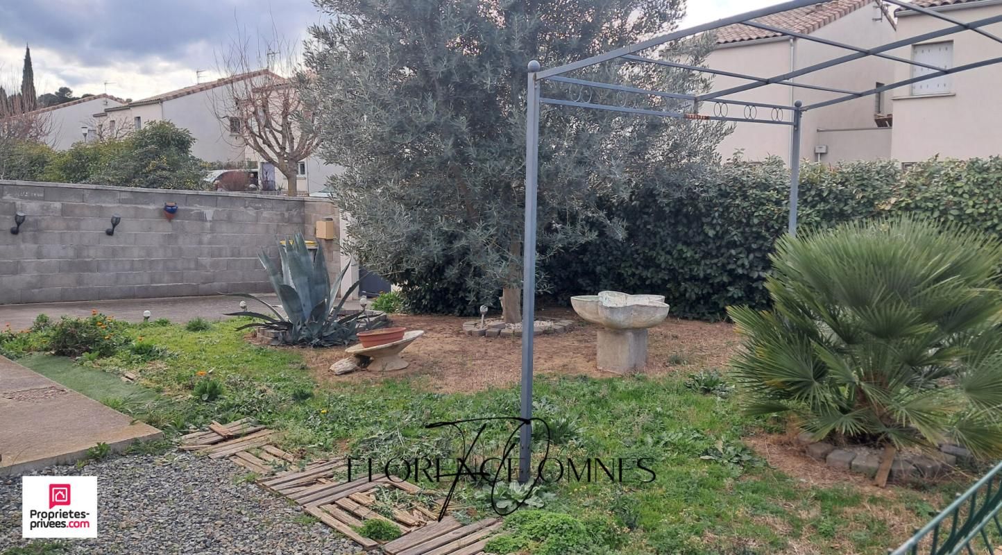 Maison 93m2 Plain-pied- 3 chambres - Jardin - Piscine - FONTIES D'AUDE - 199500