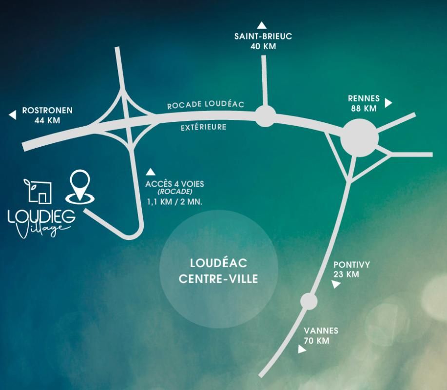 LOUDEAC 22600 LOUDEAC - CELLULES D'ACTIVITÉS, PREMIERE OCCUPATION 2