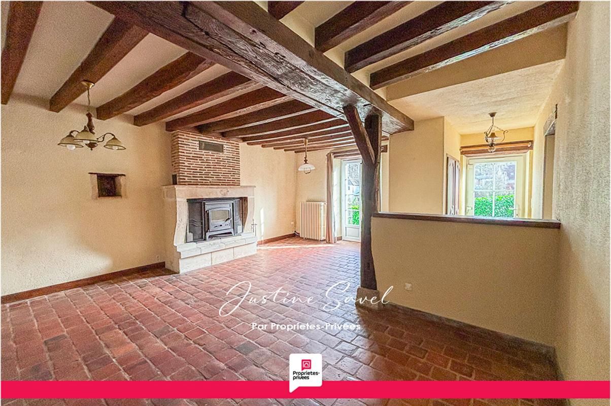 Valencay - Maison mitoyenne 2 pièces 88m2 - Terrain 922m2