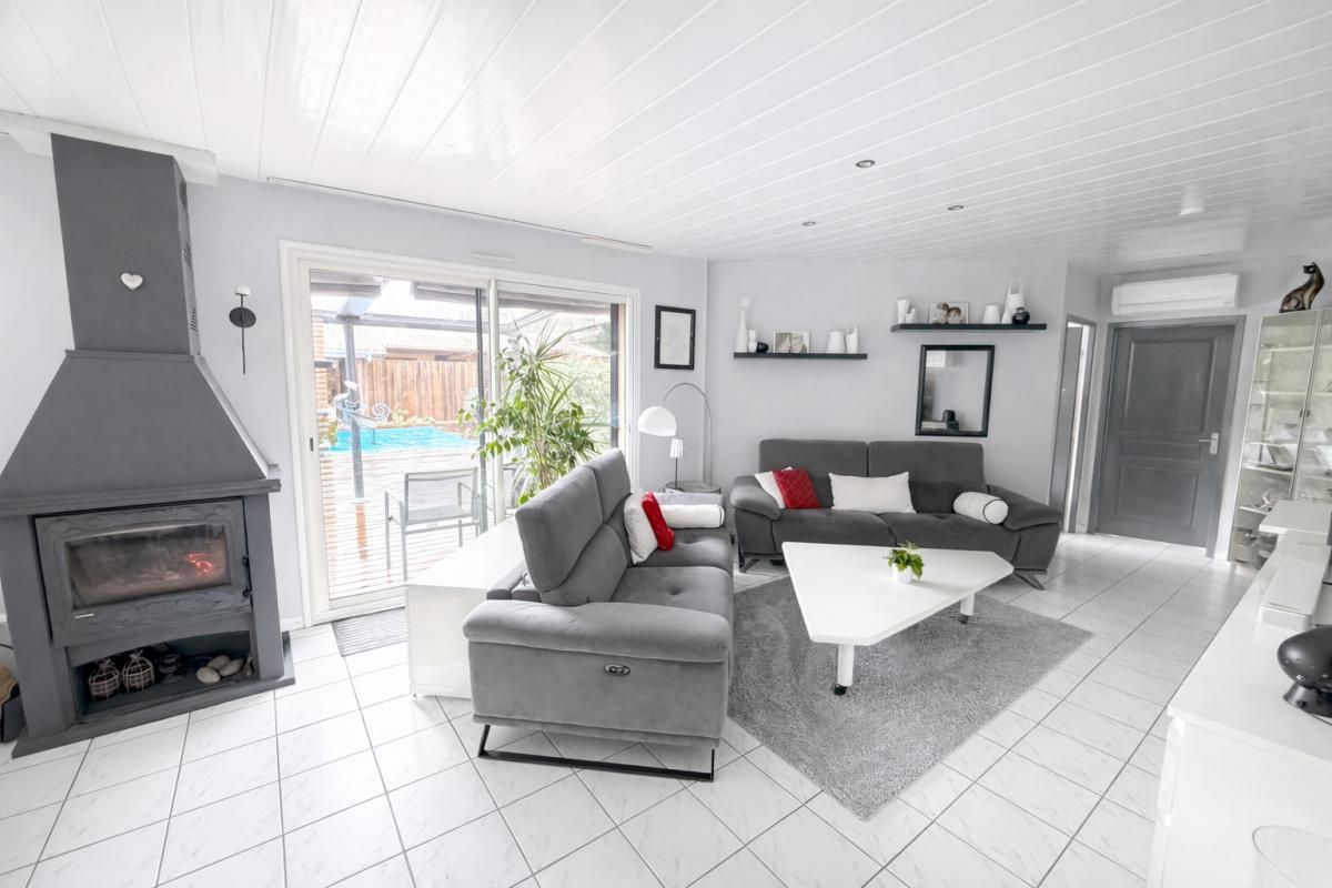 BELIN-BELIET MAISON AVEC GARAGE 4CH + BUREAU + DOUBLE GARAGE + PISCINE 4