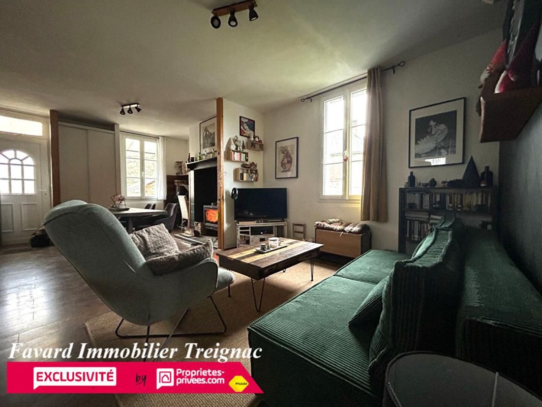 TREIGNAC Maison Individuelle centre Treignac 85 m² - Jardin 1000m² - garage 110m² 4