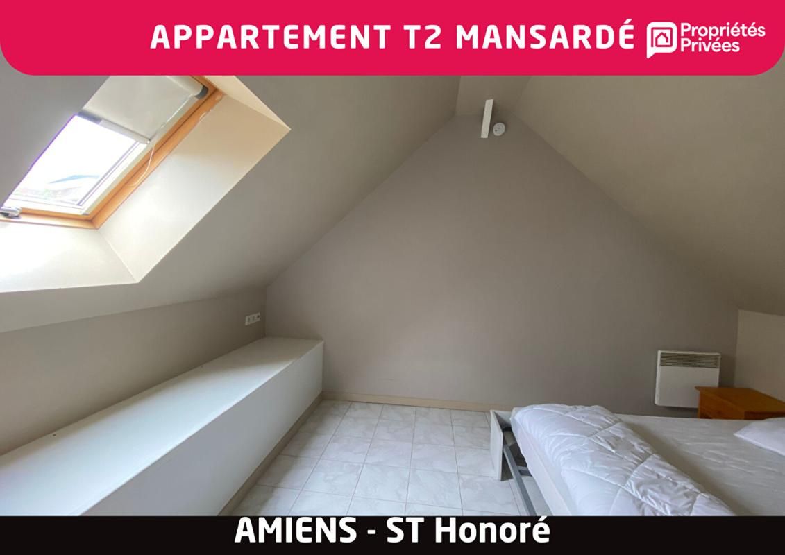 AMIENS Appartement  T2  mansardé - Amiens Quartier St Honoré-Jeanne d'Arc - Vente Interactive 2