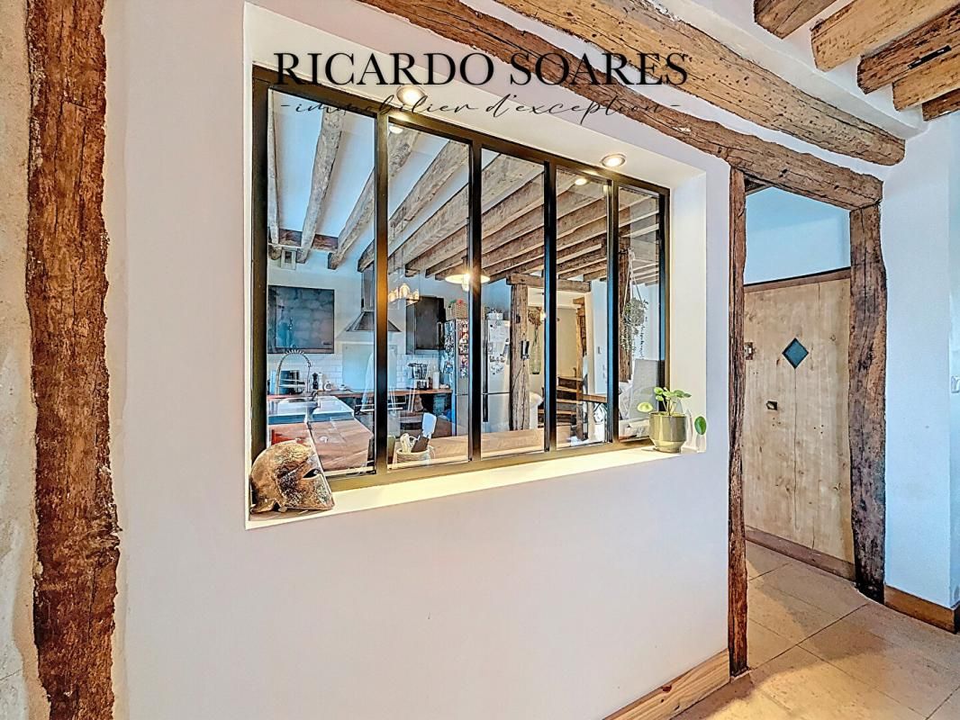 VEMARS VEMARS 95470 - MAISON DE CARACTÈRE EN PIERRES / 3 CHAMBRES / GRENIER AMÉNAGEABLE / JARDIN / CAVE TOTAL 4