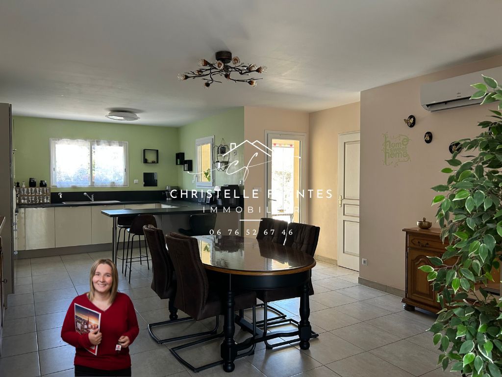 LOUPIAN HÉRAULT - LOUPIAN (34140) - MAISON 4 PIÈCES - 110 m² - TERRAIN 437 m² - PLAIN-PIED - 4 FACES - VÉRANDA - GARAGE 2