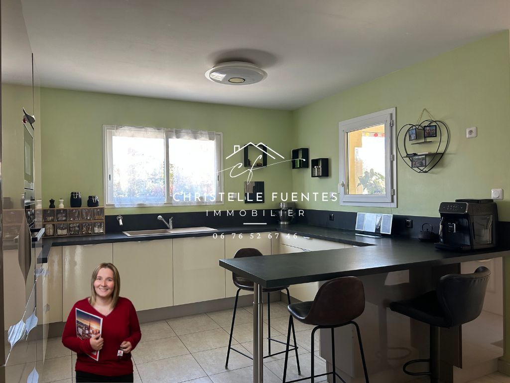 LOUPIAN HÉRAULT - LOUPIAN (34140) - MAISON 4 PIÈCES - 110 m² - TERRAIN 437 m² - PLAIN-PIED - 4 FACES - VÉRANDA - GARAGE 3