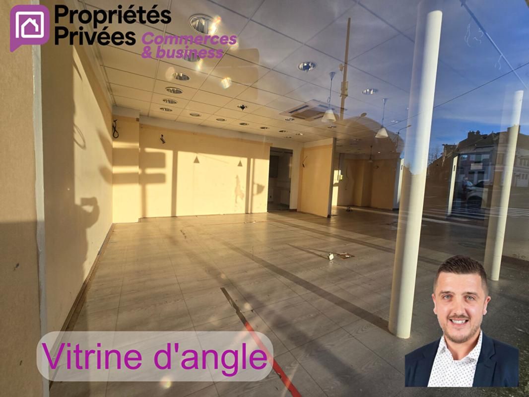 HIRSON 02500 HIRSON - LOCAL COMMERCIAL AVEC FORTE VISIBILITÉ , CENTRE-VILLE 2