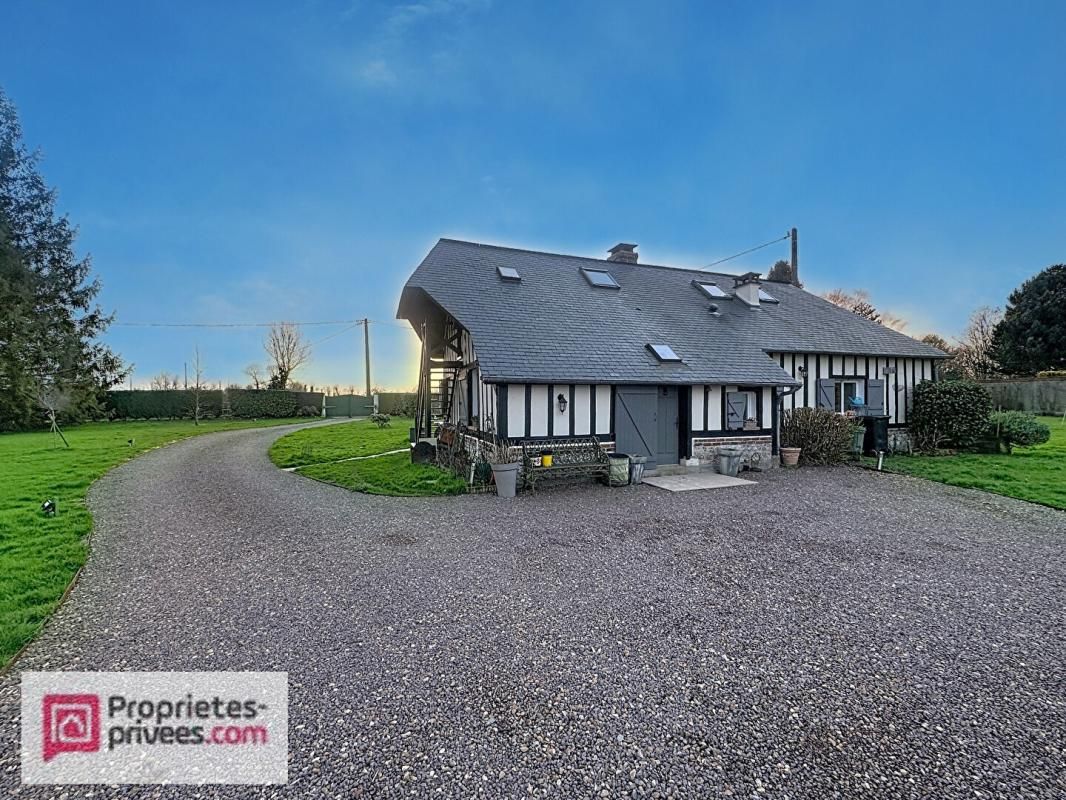 SAINT-BENOIT-D'HEBERTOT Charmante longère normande rénovée avec piscine chauffée et chalet indépendant  - Pays d'Auge 2