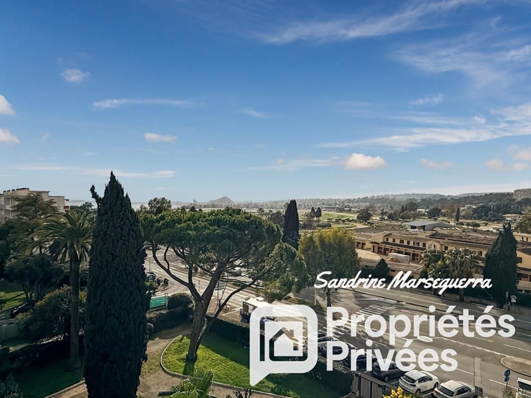 CAGNES-SUR-MER 2P Dernier étage  Vue mer & Hippodrome 2