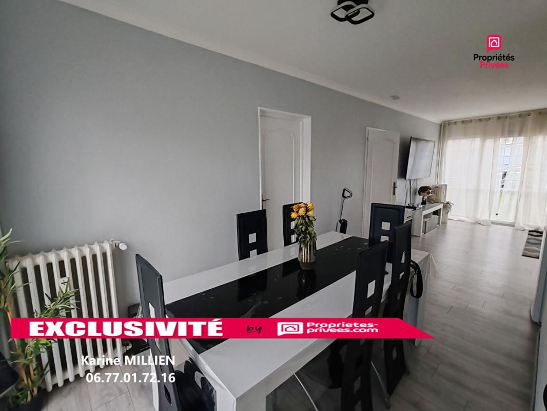 DREUX DREUX 28100 Appartement de type T4 - 3 chambres - Terrasse - Cave - Garage - 106 000  HAI 3