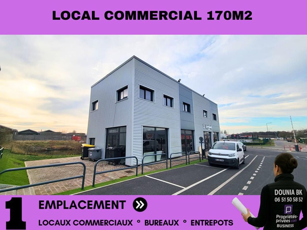 LOCAL COMMERCIAL NEUF 170 M2  ZONE COMMERCIALE SAINT-MAXIMIN / CREIL