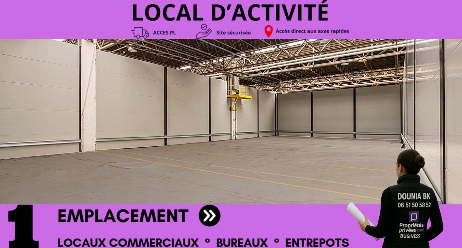 MONTATAIRE MONTATAIRE - Local d'activité, Entrepôt 480 m² 2