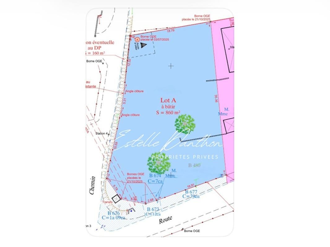 DOISSIN Terrain constructible de 860 m2 à Doissin 4