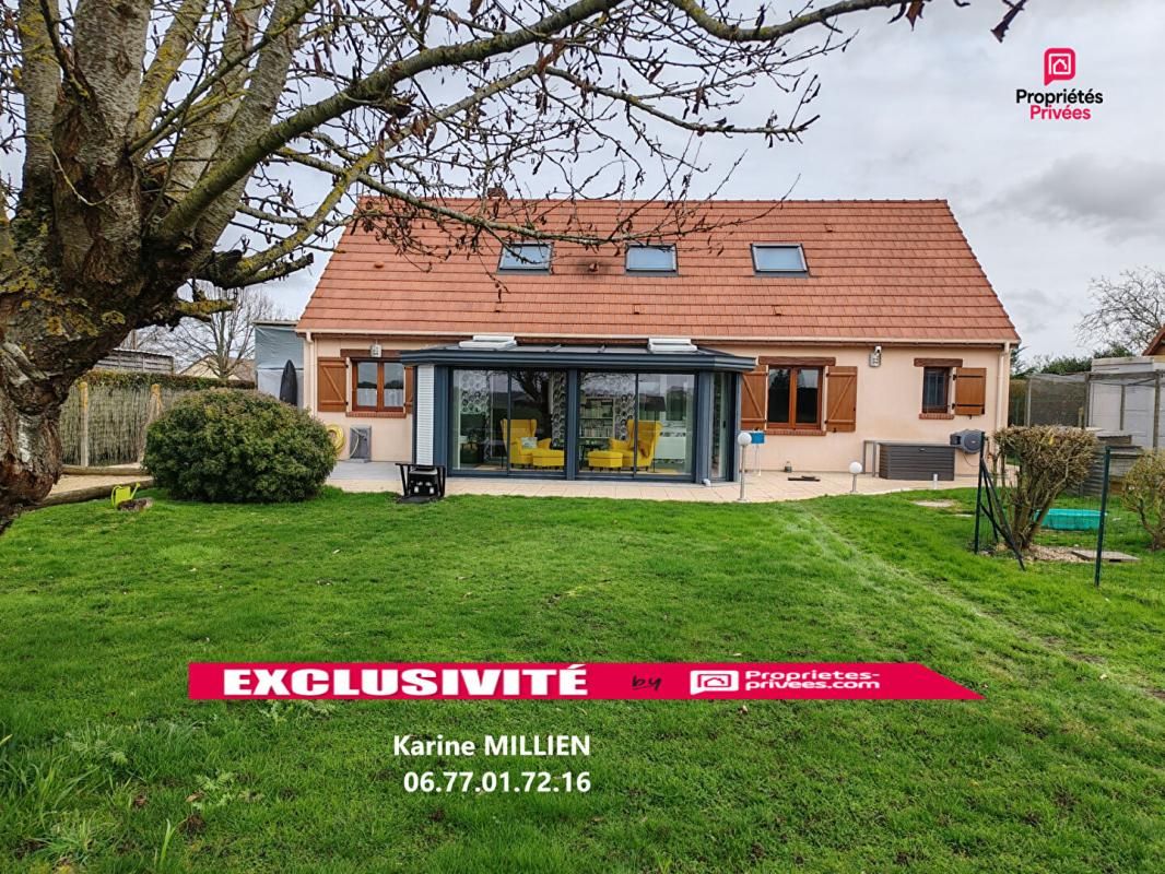 ILLIERS-L'EVEQUE ILLIERS L'EVEQUE 27770 Maison individuelle avec véranda chauffée - 1 étage - 4 chambres - Quart port - Garage - Plusieurs cabanons de jardin - Terrain - 265000 HAI 2