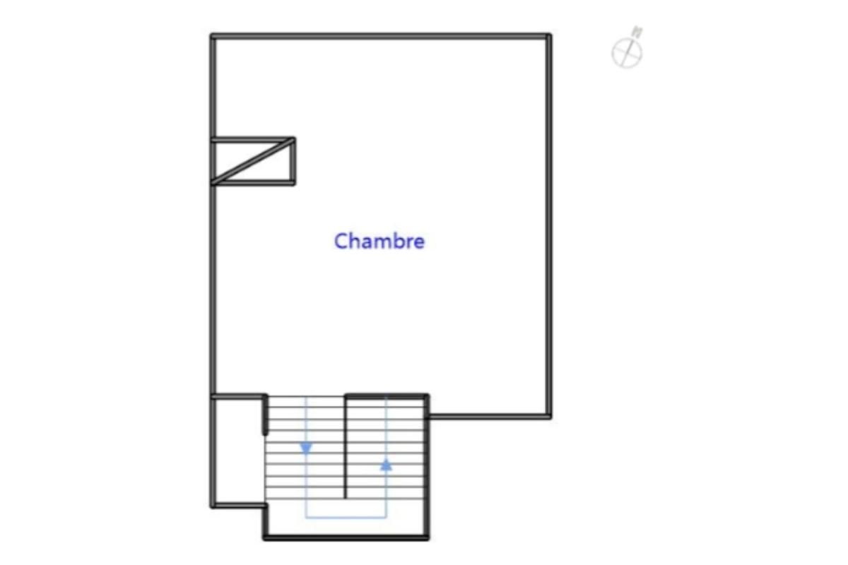 RENNES RENNES - T1Bis DUPLEX - 36.61 m2 (42,37m2 au sol) - ATTIQUE - 1 Place de Parking 4
