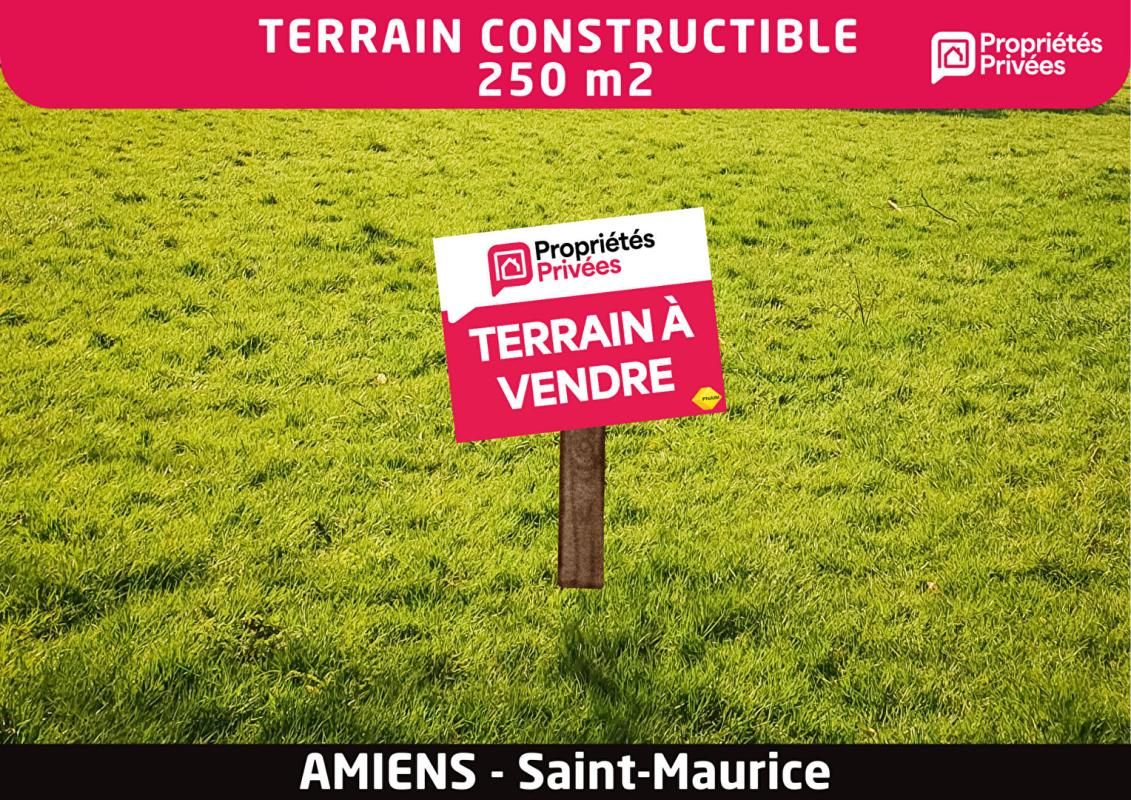 AMIENS Terrain constructible 250 m2 -  Amiens Saint-Maurice 1