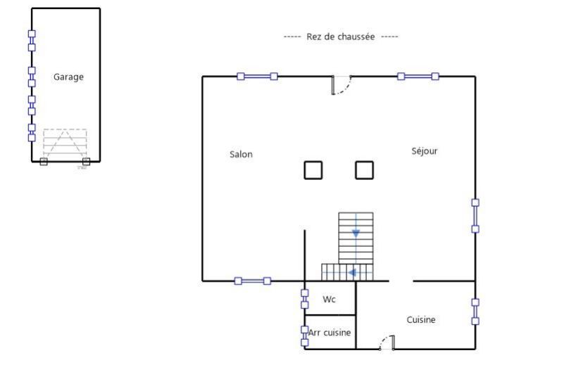 LANILDUT 29840 Lanildut maison de maître front de mer 6 chambres habitable ou exploitable en gîte 4