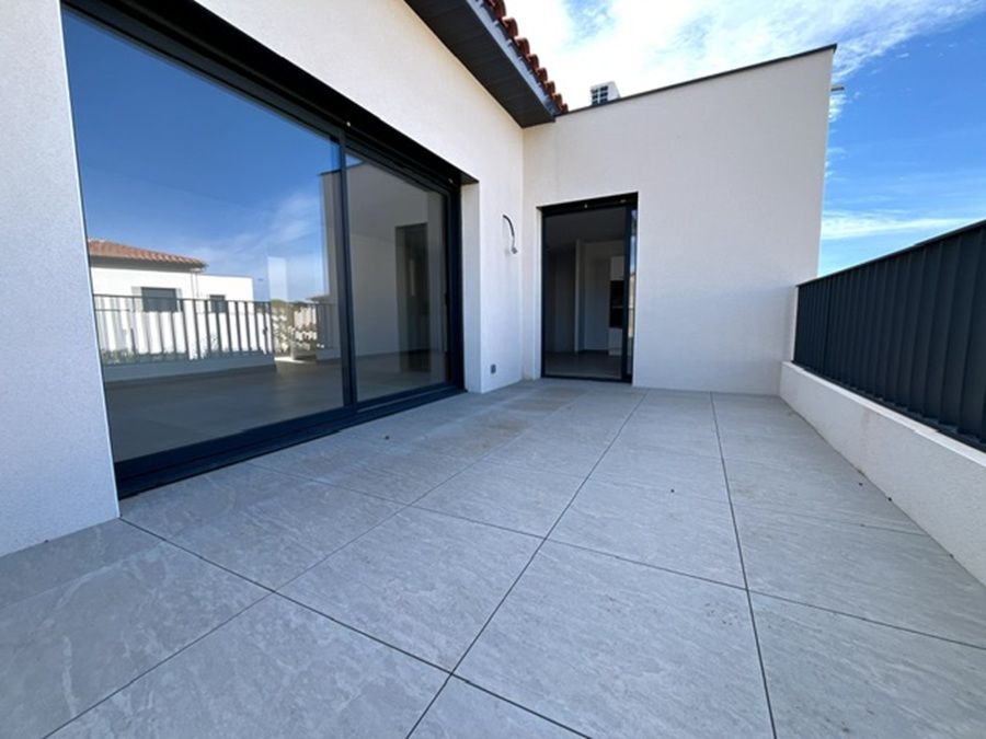 CABESTANY Magnifique appartement neuf de 119 m² au 1 er étage d'une petite copropriété de deux appartements 3