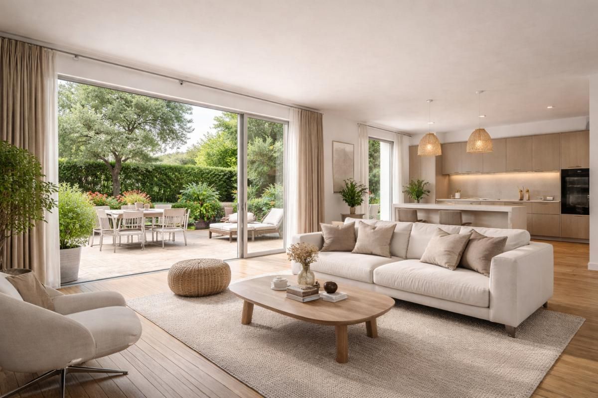 Aix-en-Provence  Appartement 4 pièces avec grand jardin au calme absolu Sud-Ouest