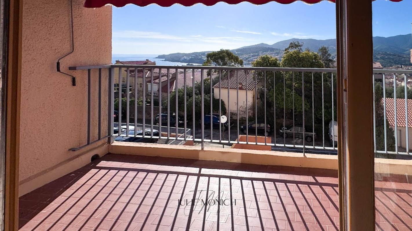 BANYULS-SUR-MER APPARTEMENT VUE MER AVEC BALCON - place de parking, cave 3