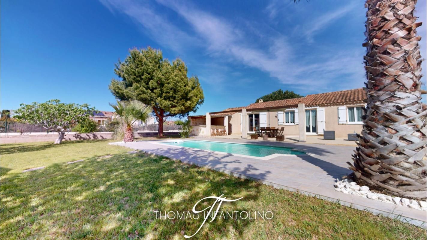 TREBES EN EXCLUSIVITE - PLAIN PIED - 4 CHAMBRES - PISCINE 1