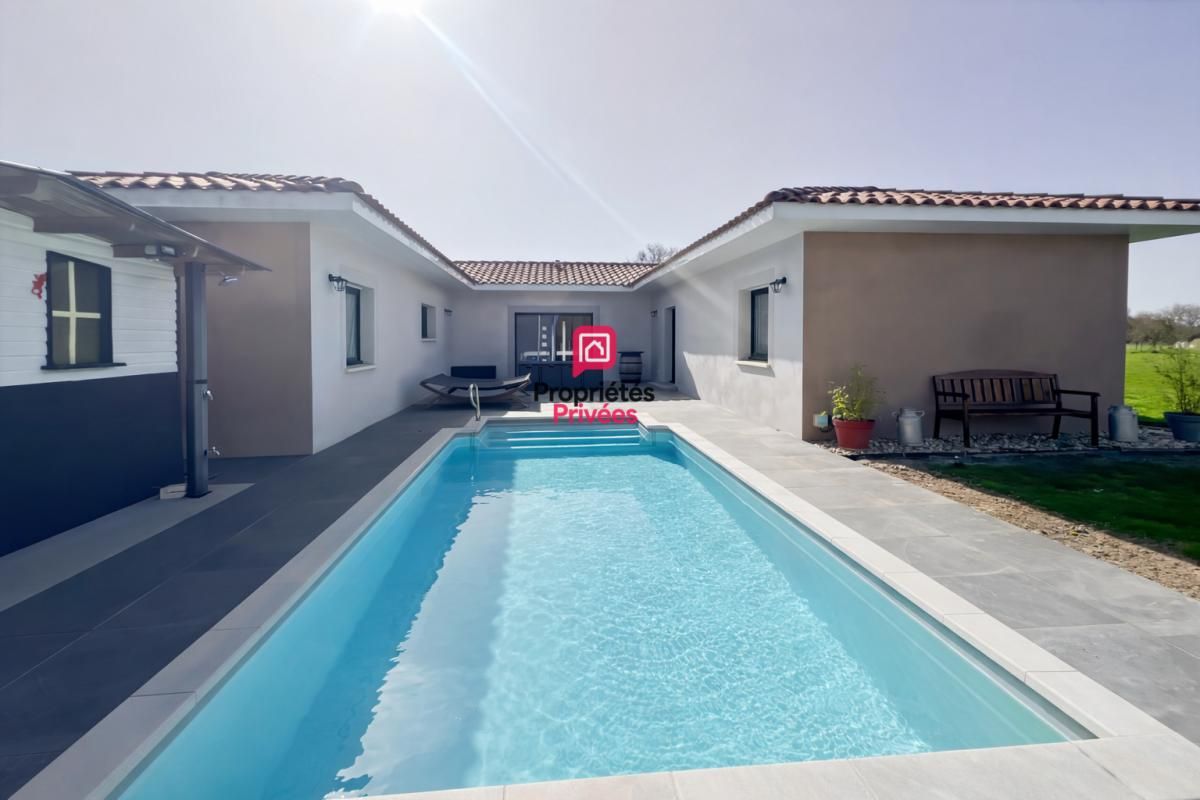 BAZAS Maison 2022 plain-pied 128 m² - Piscine - Terrain 4 506 m² 4