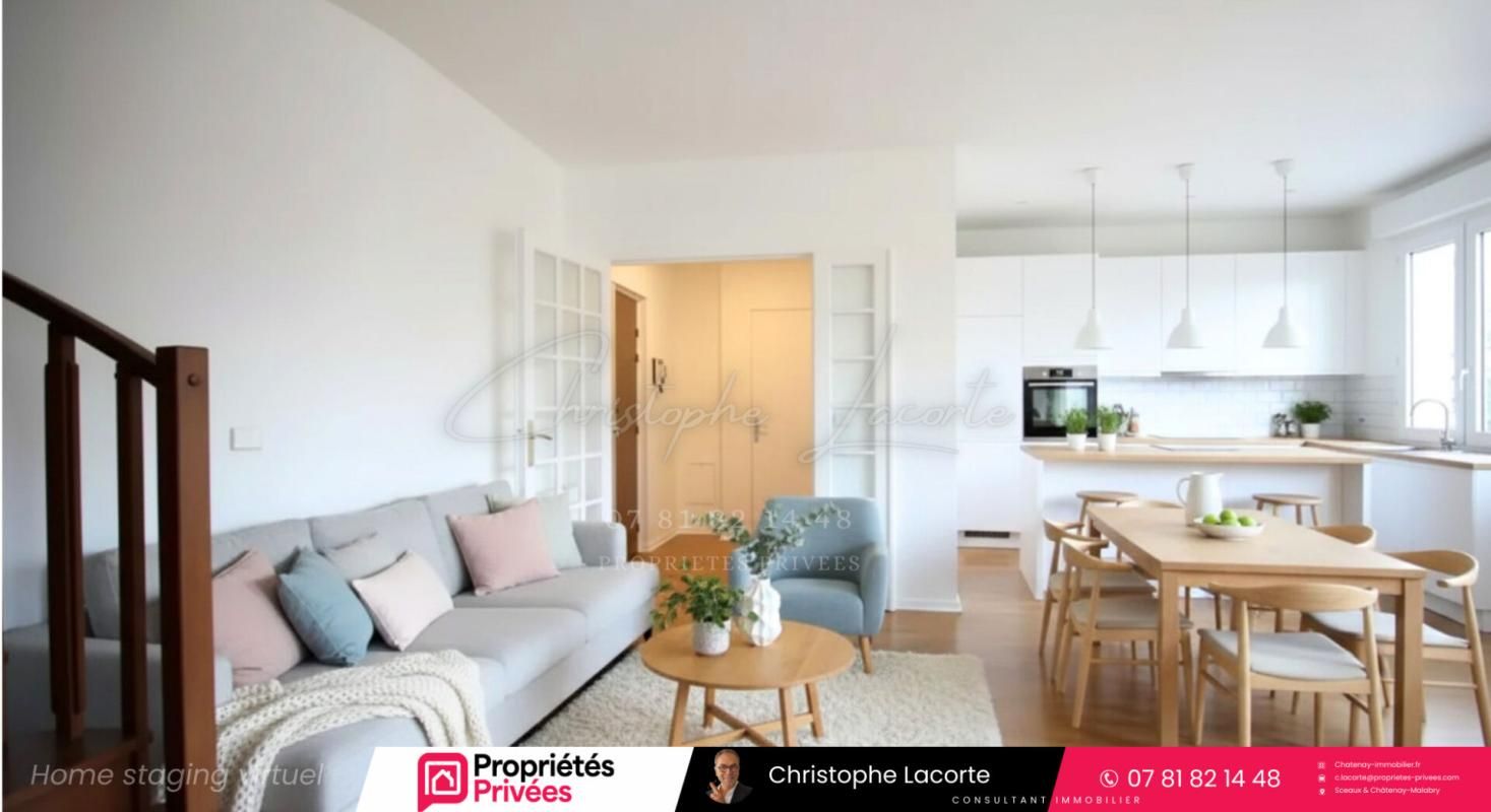 Appartement 3 pièces 72 m2 Sceaux