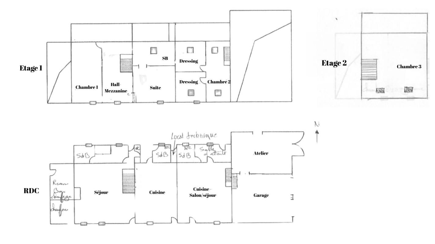 BOURSEUL Longère en pierre rénovée de 265 m² habitables 4
