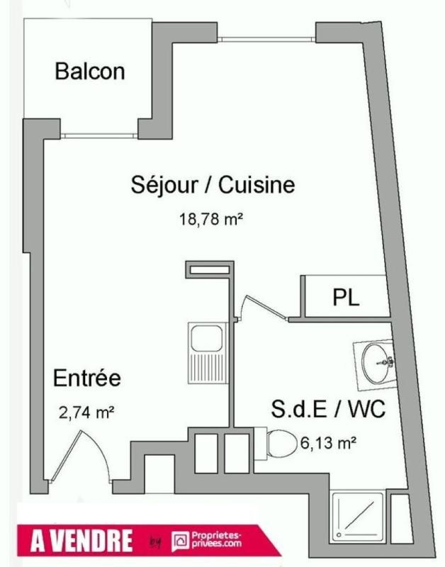 TOULON Belle Opportunité ? T1 récent avec extérieur et parking - Toulon (83000) 4