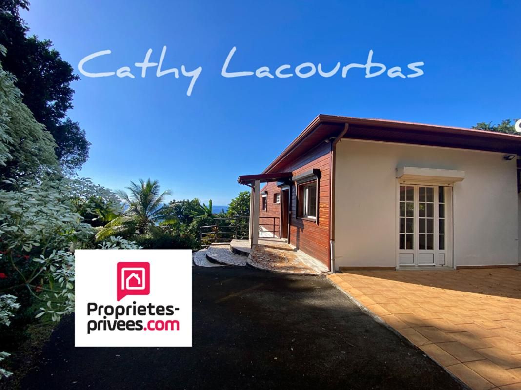 Belle propriété vue mer sur 4000M²-Bouillante , Guadeloupe