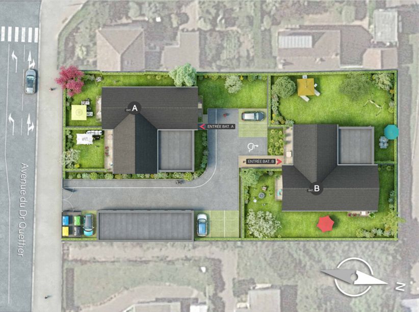 BERCK Appartement Berck 4 pièce(s) 76.2 m2 avec jardin et parking 3