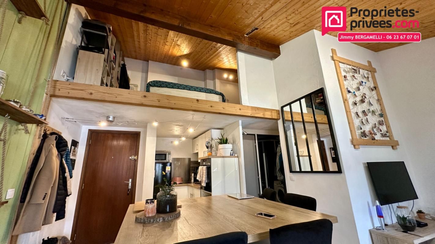 Charmant duplex avec panorama sur les Fiz et l'Aiguille de Warens