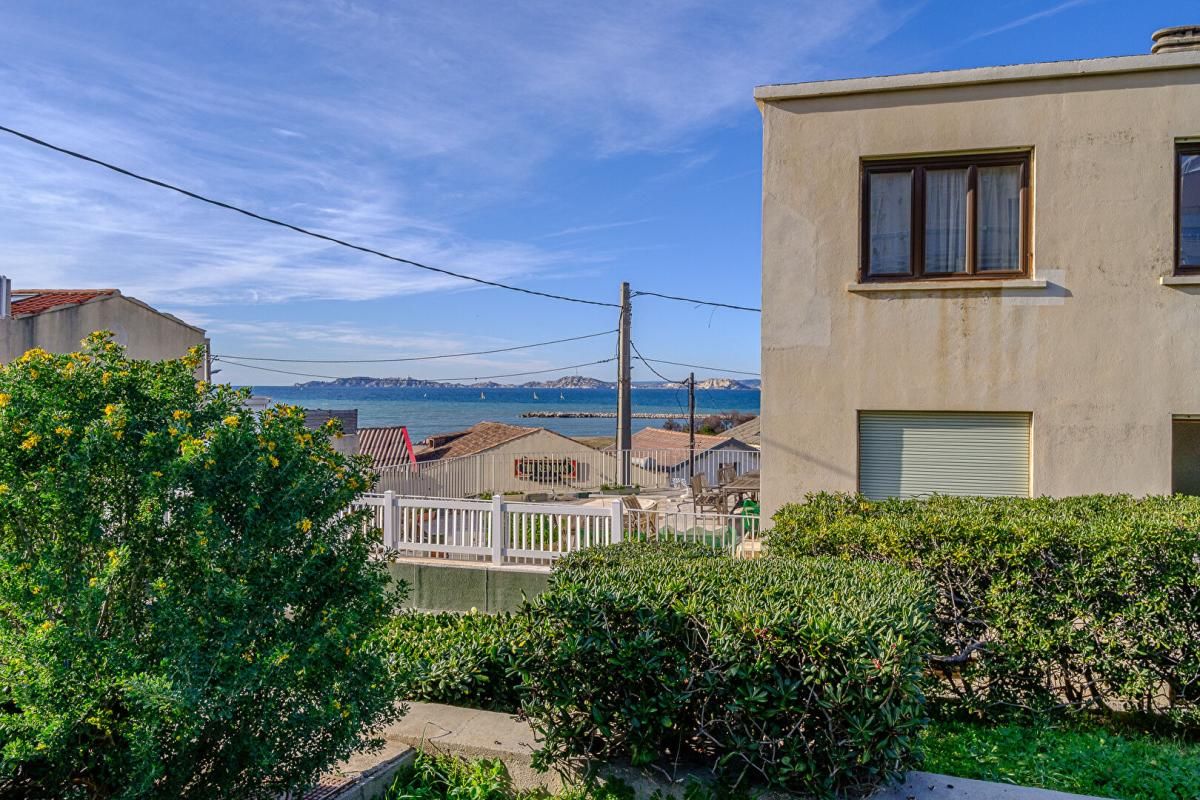 MARSEILLE-8E-ARRONDISSEMENT Appartement 4 pièce(s) 118 m2 vue mer, jardin partagé, box de garage 2