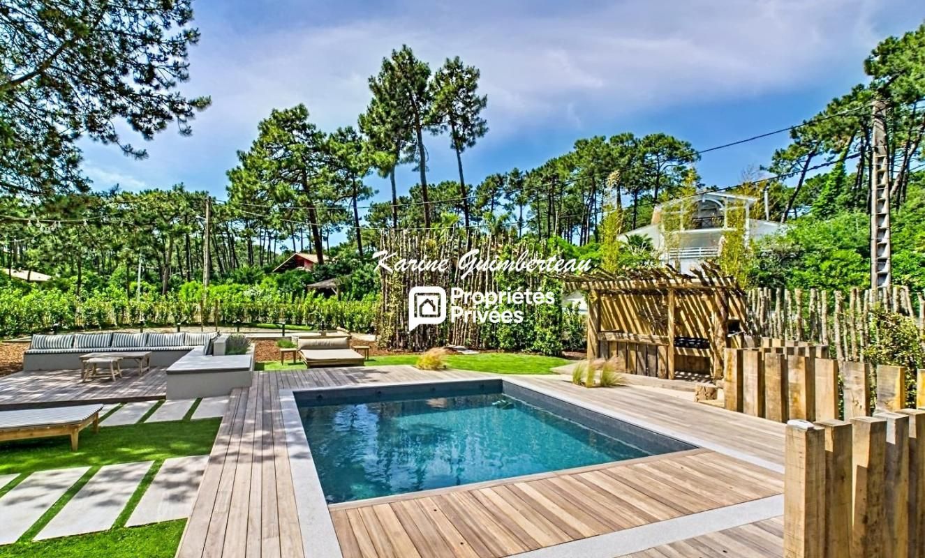 LEGE-CAP-FERRET Le Canon/ Piraillan : Villa avec piscine - 6 chambres 2