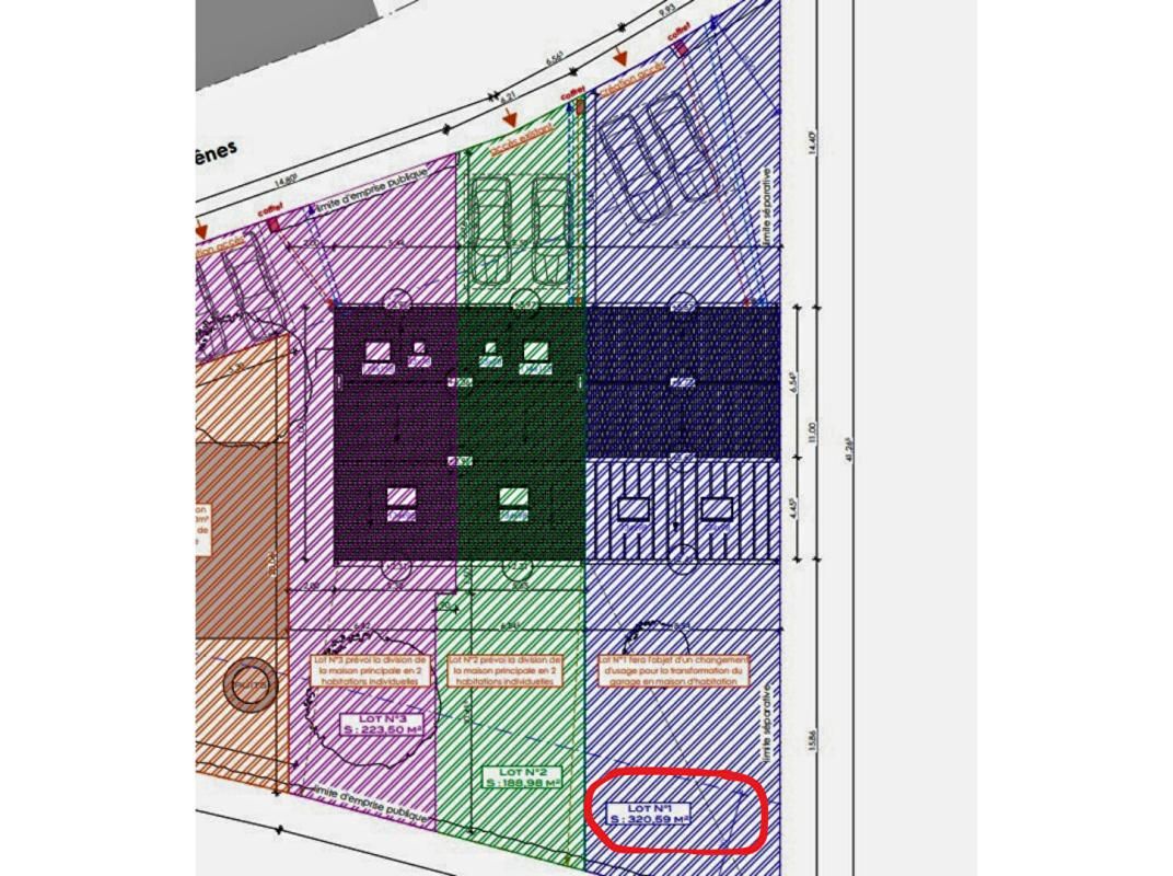SAINTE-LUCE-SUR-LOIRE lot 1 Vente terrain avec batisse en pierre 2